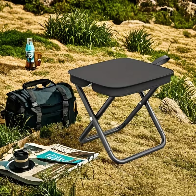 Foldable Backpack Small - Tabouret pliable portable pour le camping,