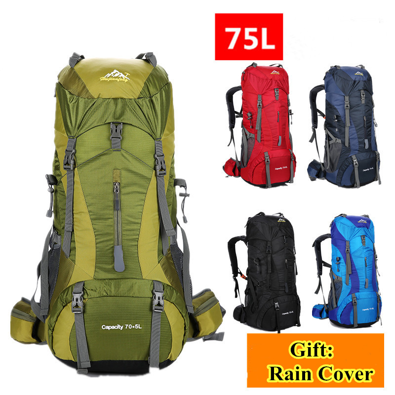 Rain Cover Backpack - 75L hommes femmes en plein air