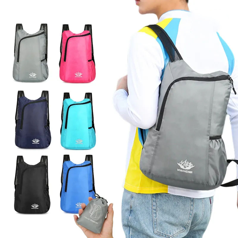 Foldable Backpack Small - 20L unisexe léger sac à dos