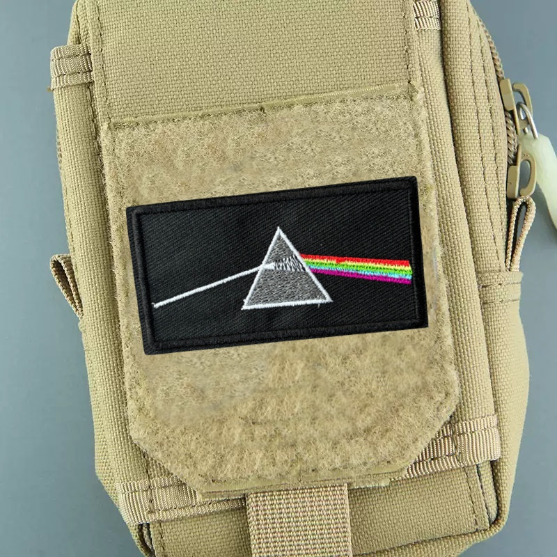 Urban Backpack Tactical - Patch brodé à réfraction de lumière,