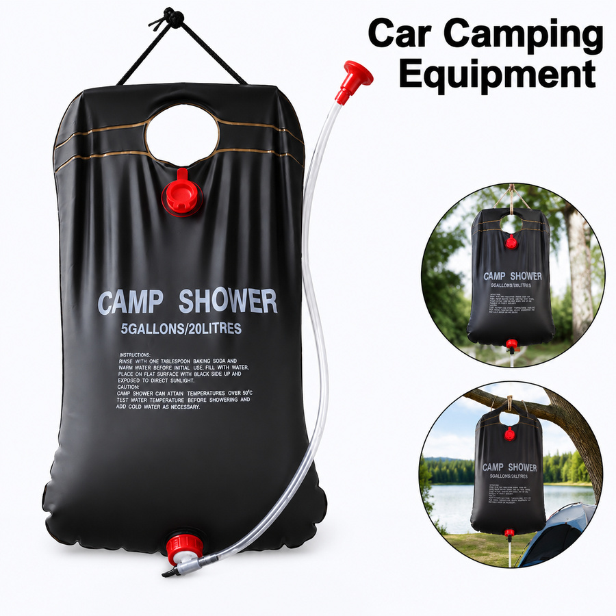Hydration Pack Outdoor - Sac de douche solaire 20L pour