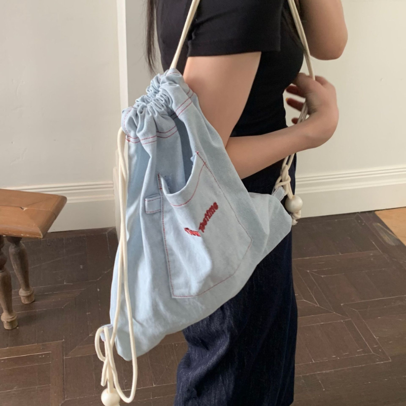 Canvas Backpack Casual - Sac à main en toile pour