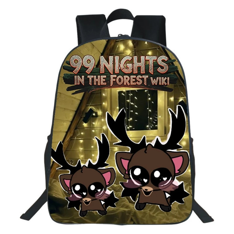 School Backpack Teen - 99 nuits dans la forêt jeu