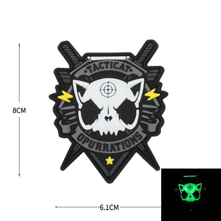 Patch de chat en PVC sur vêtem - Urban Backpack Tactical avis et prix