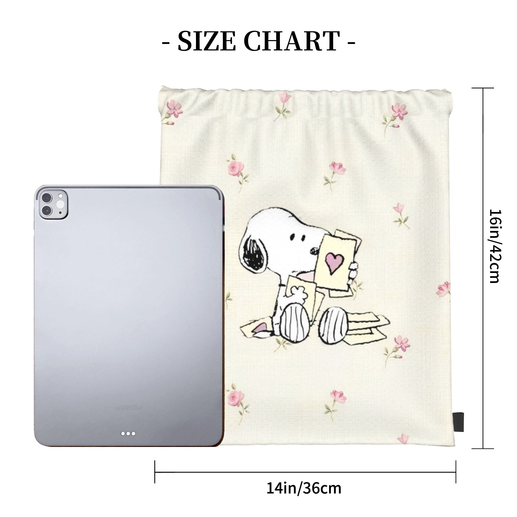 S-Snoopys Loving Gesture Sac à - Drawstring Gym Bag avis et prix