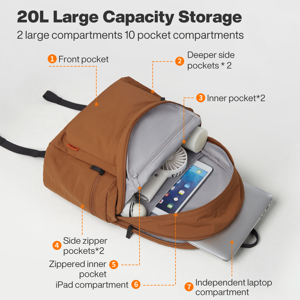 Mixi – sac à dos léger d'extér - Hiking Backpack Waterproof avis et prix