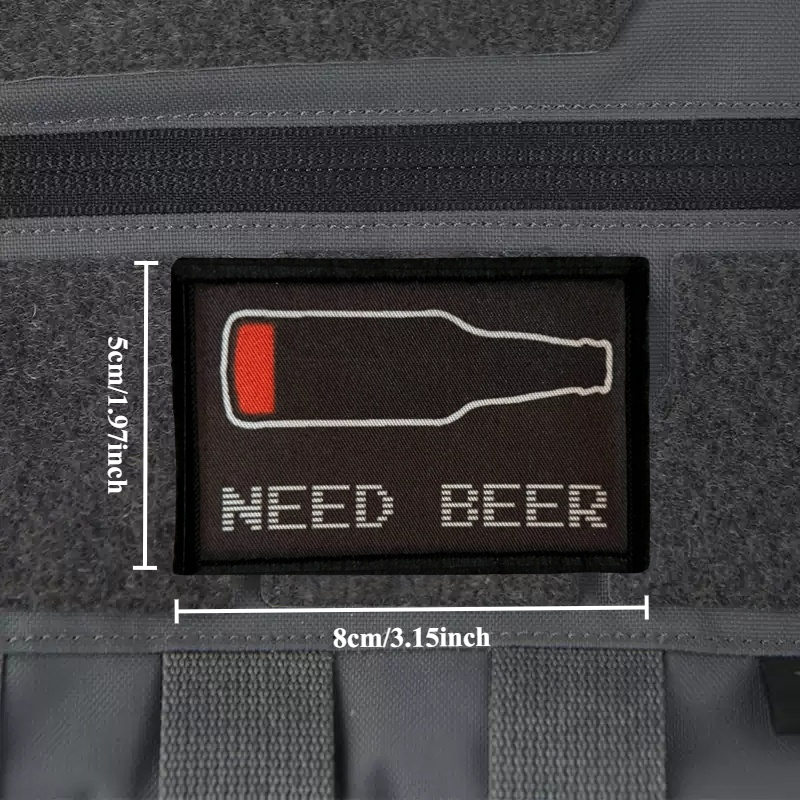 Patch imprimé de bière pour vê - Urban Backpack Tactical avis et prix