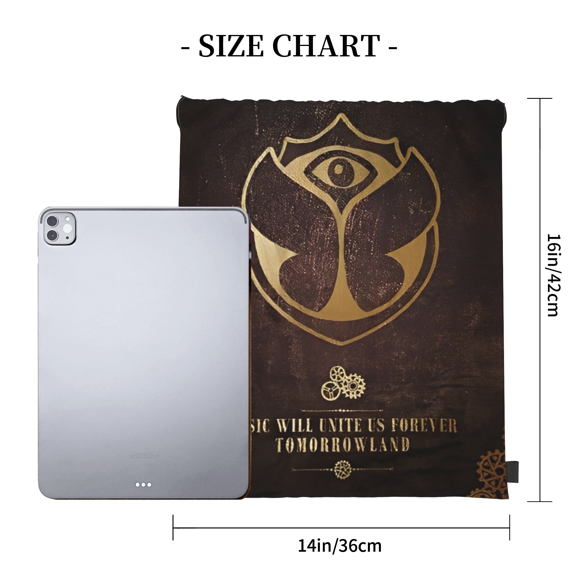 Sacs à cordon Tomorrowlands, s - Drawstring Gym Bag avis et prix