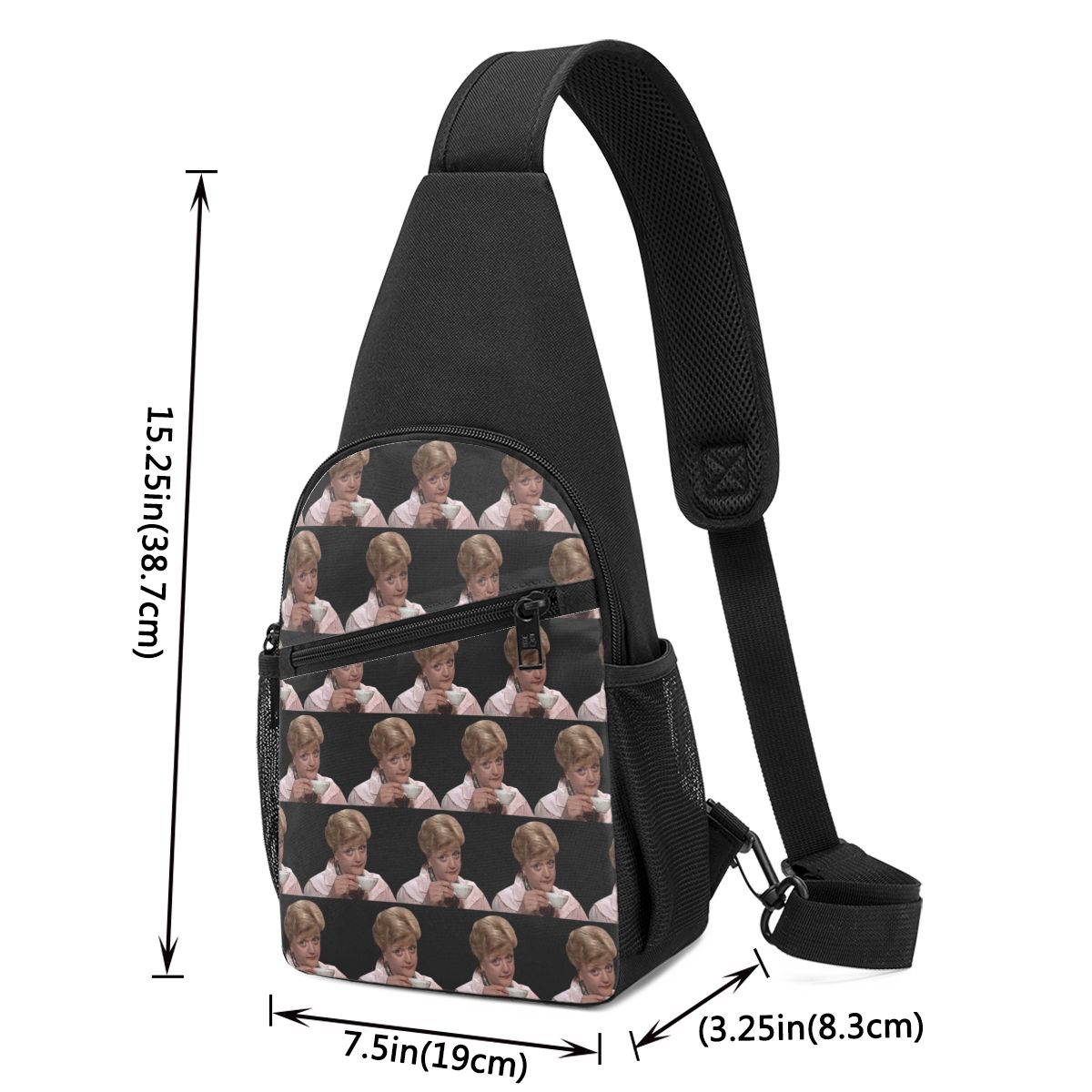 Jessica Fletcher Judging Murde - Sling Backpack Shoulder avis et prix