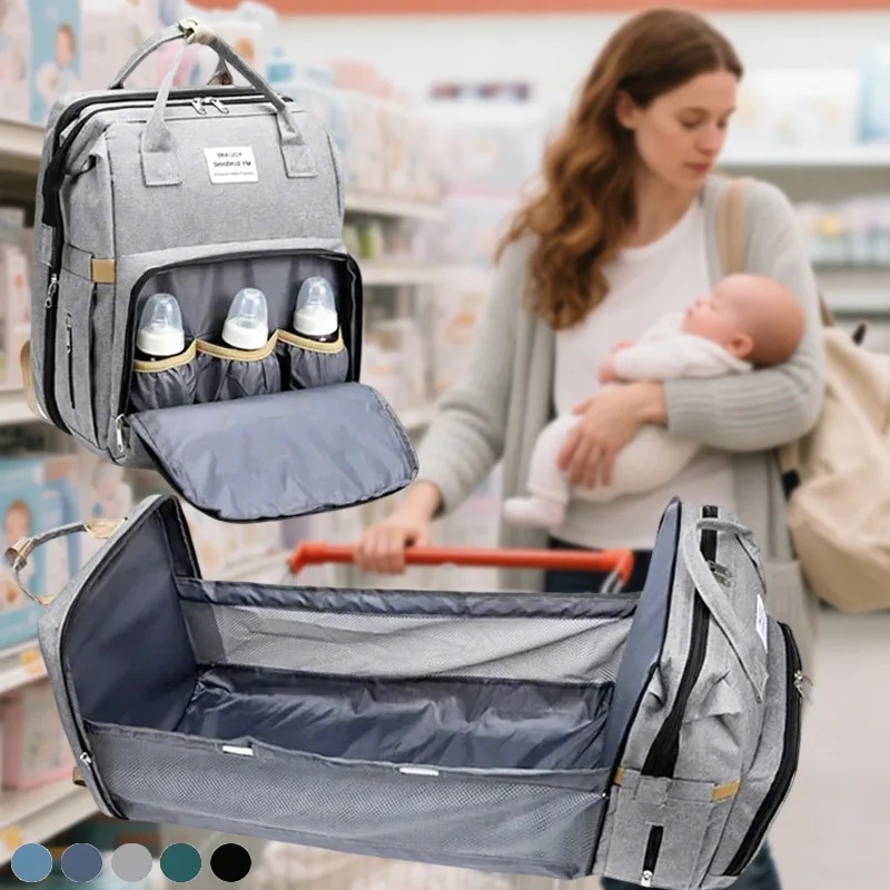 Sac à dos à langer grande capa - Backpack Diaper Bag avis et prix