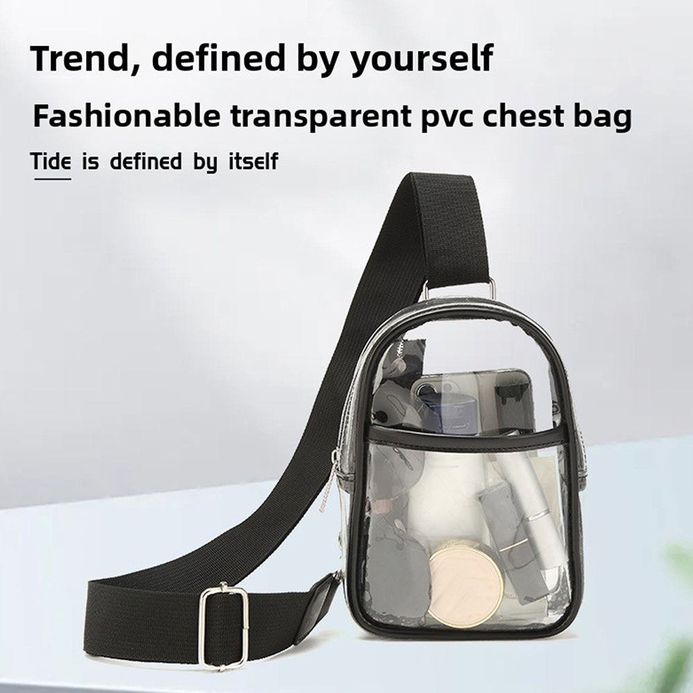 Sac à bandoulière transparent, - Sling Backpack Shoulder avis et prix