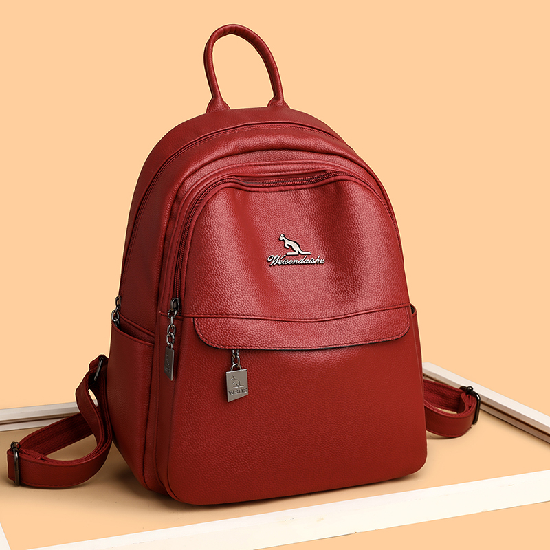 Sac à Dos en Cuir de Grande Ca - Fashion Backpack Women avis et prix