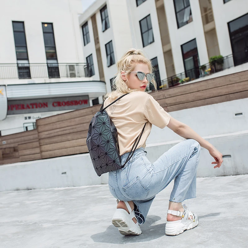 Sac à dos holographique pour f - Fashion Backpack Women avis et prix