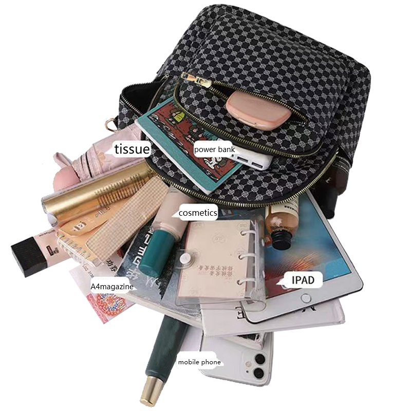 Sac à dos chic vintage à motif - Fashion Backpack Women avis et prix