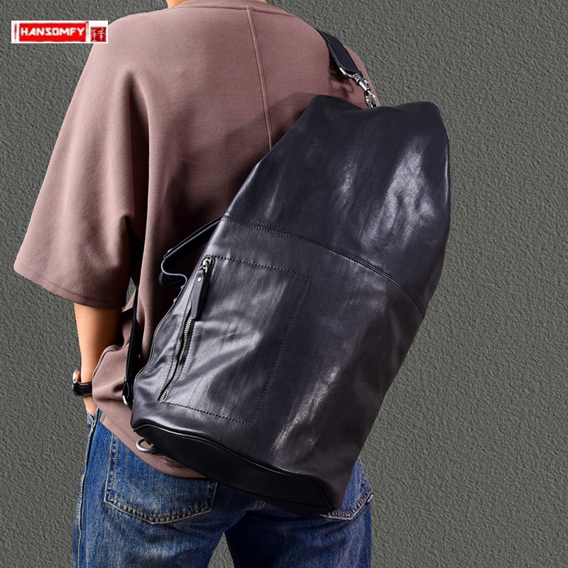 Sacs à main en cuir véritable  - Leather Backpack Vintage avis et prix
