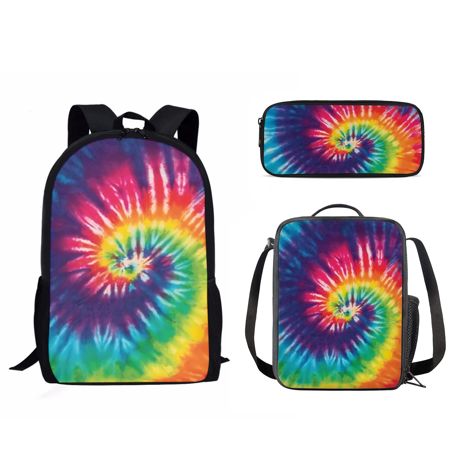 Rainbow Pride Stripes Print 3S - School Backpack Teen avis et prix