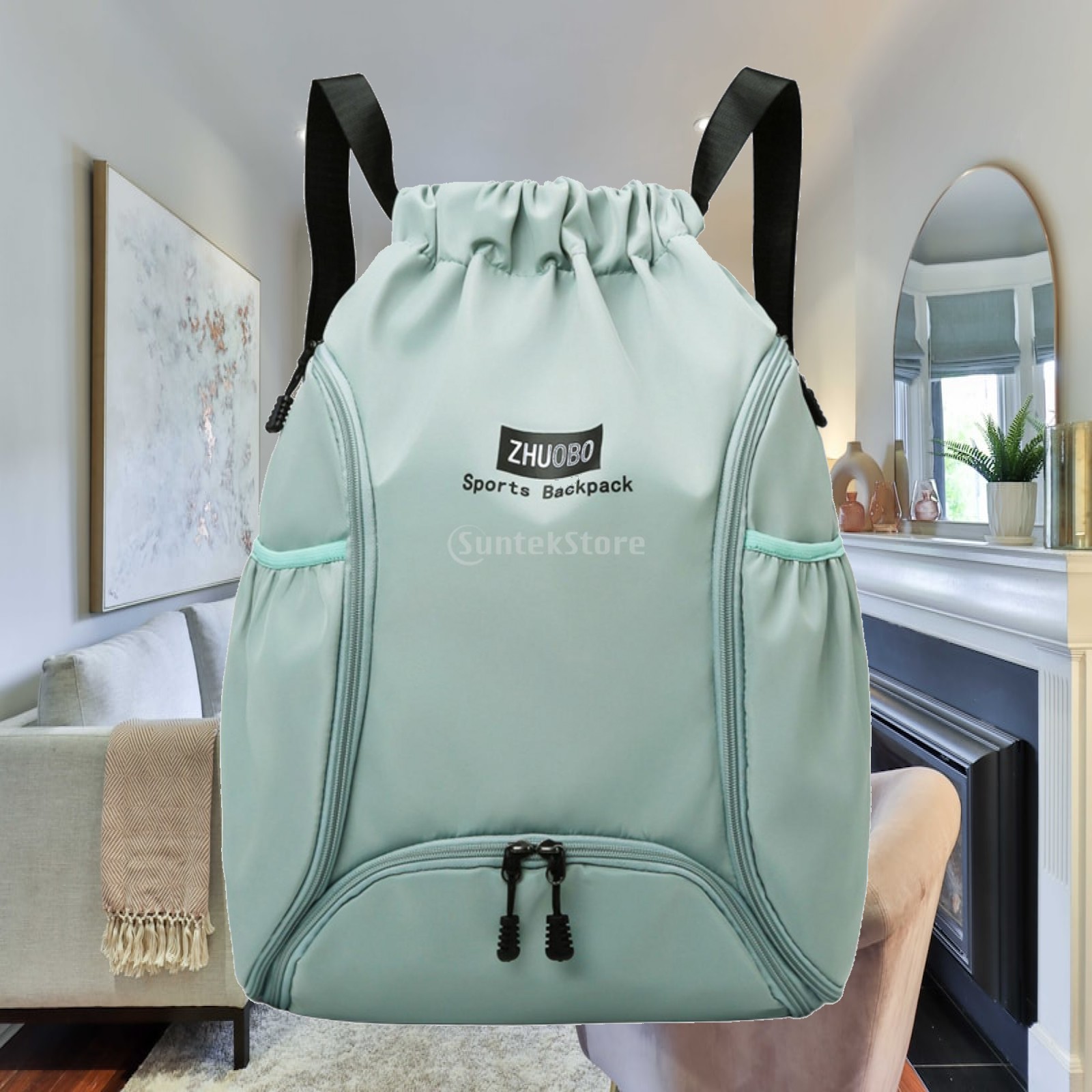 Sac à dos de basketball avec c - Drawstring Gym Bag avis et prix