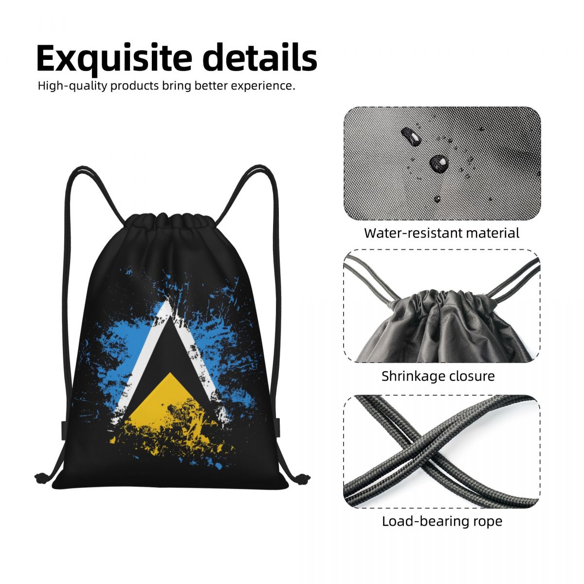 Sac à dos à cordon de serrage  - Drawstring Gym Bag avis et prix