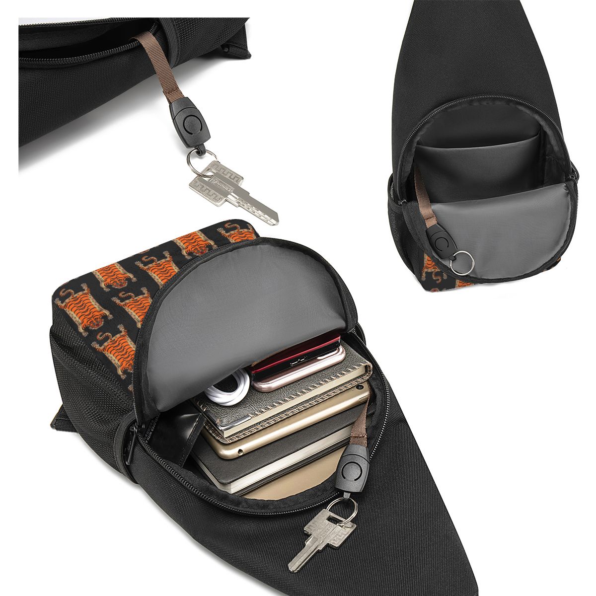Sac de poitrine tibétain Tiger - Sling Backpack Shoulder avis et prix