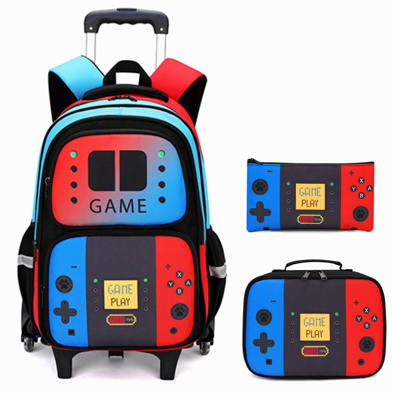 Sac à dos à roulettes 3 pièces - School Backpack Teen avis et prix