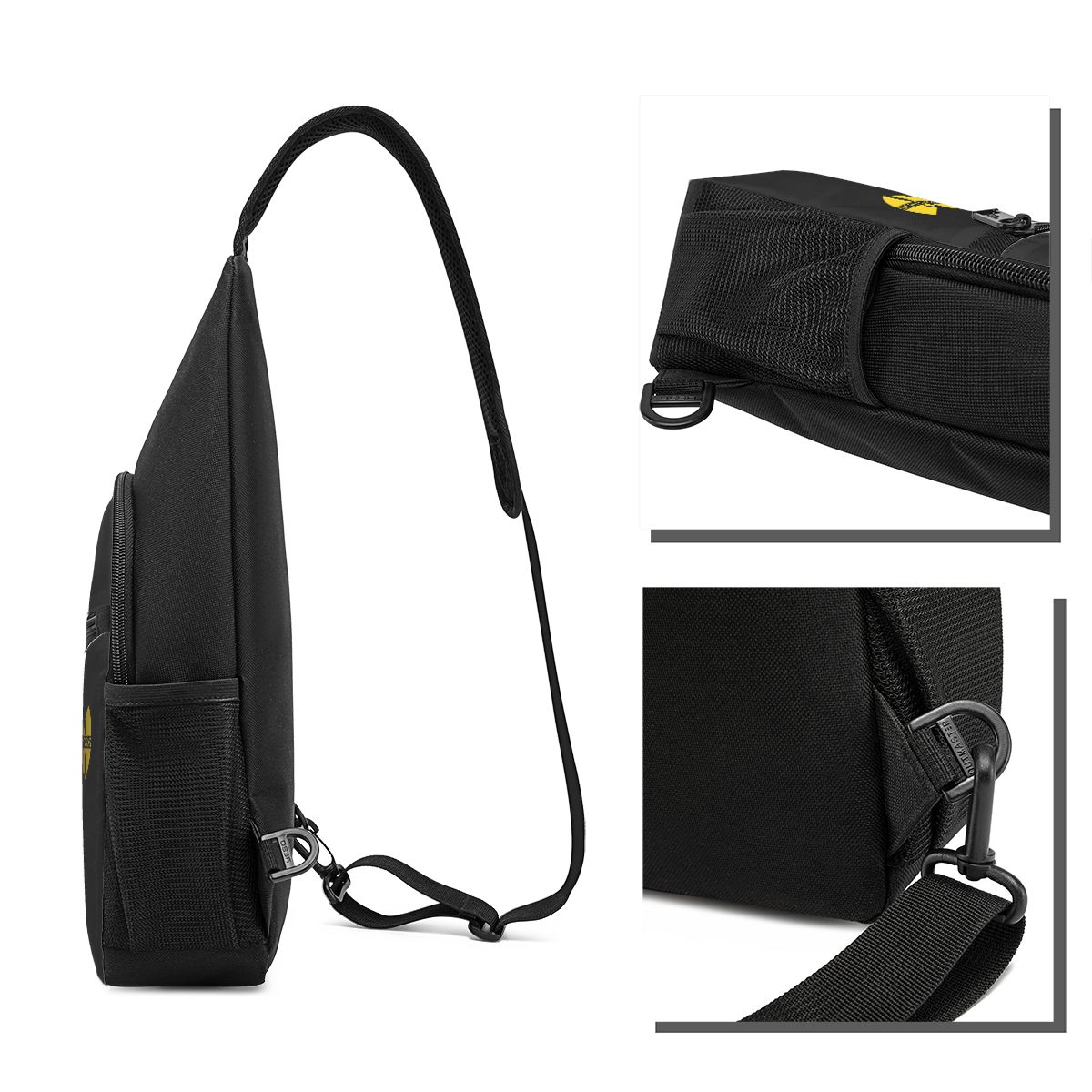 Sac de poitrine imprimé Wu Tan - Sling Backpack Shoulder avis et prix