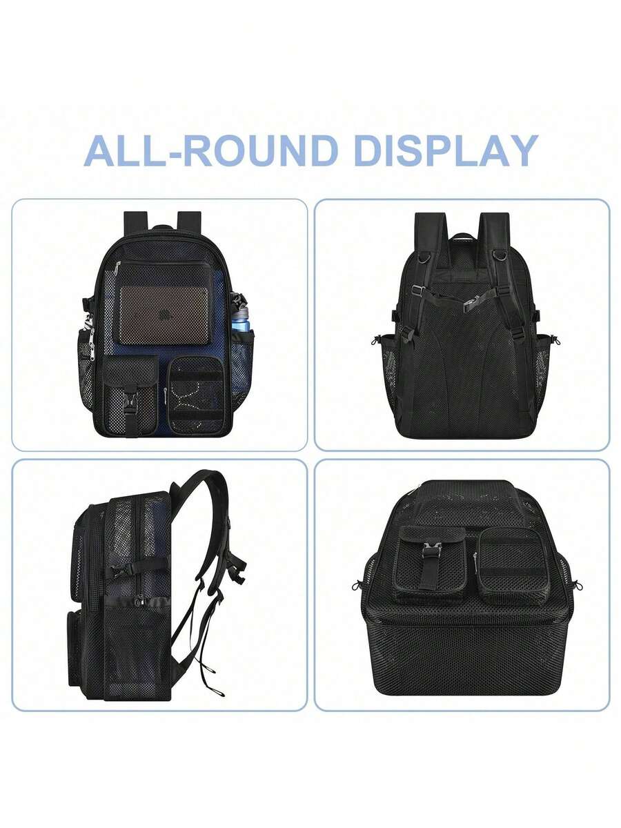 Sac à dos en maille 36L, grand - Canvas Backpack Casual avis et prix