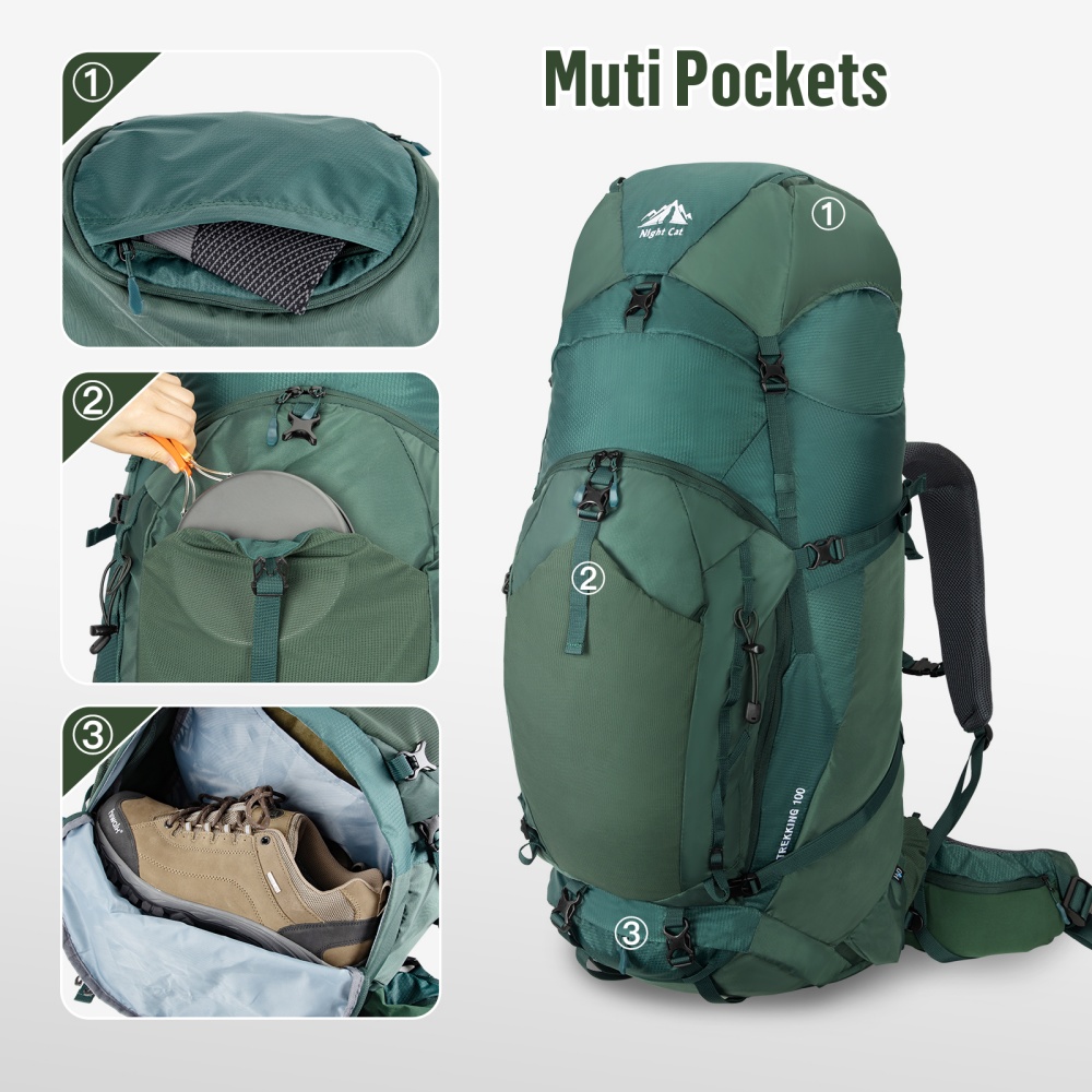 Sac à dos de randonnée Night C - Rain Cover Backpack avis et prix