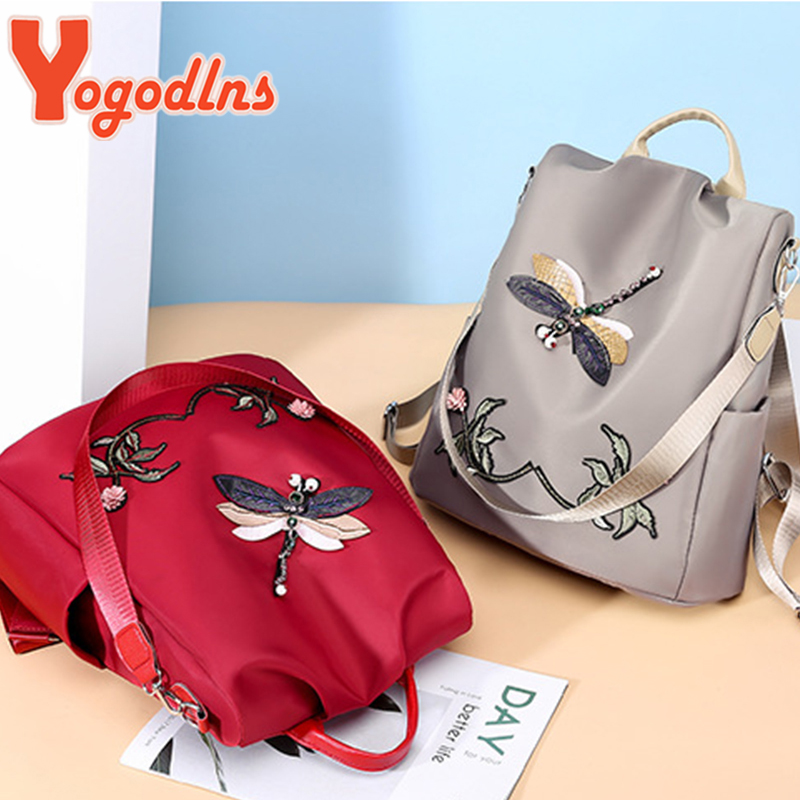 Yogodlns mode broderie sac à d - Fashion Backpack Women avis et prix